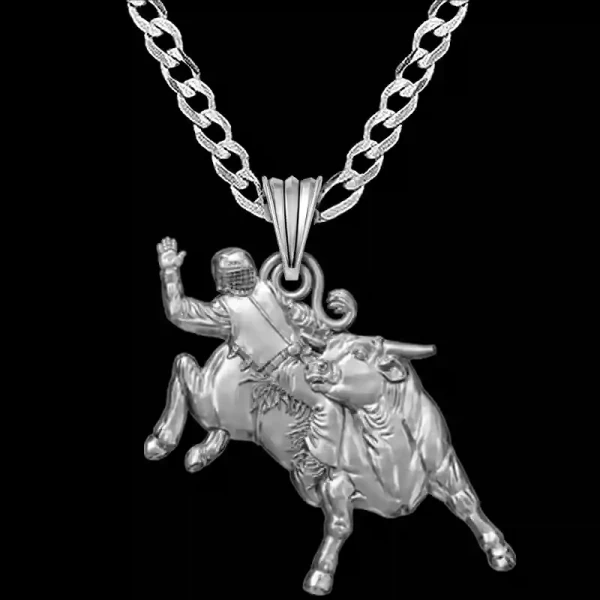 Calf Rider Pendant